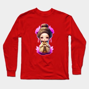 Quan yin goddess Long Sleeve T-Shirt